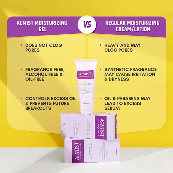 acmist moisturizing gel 50 gm